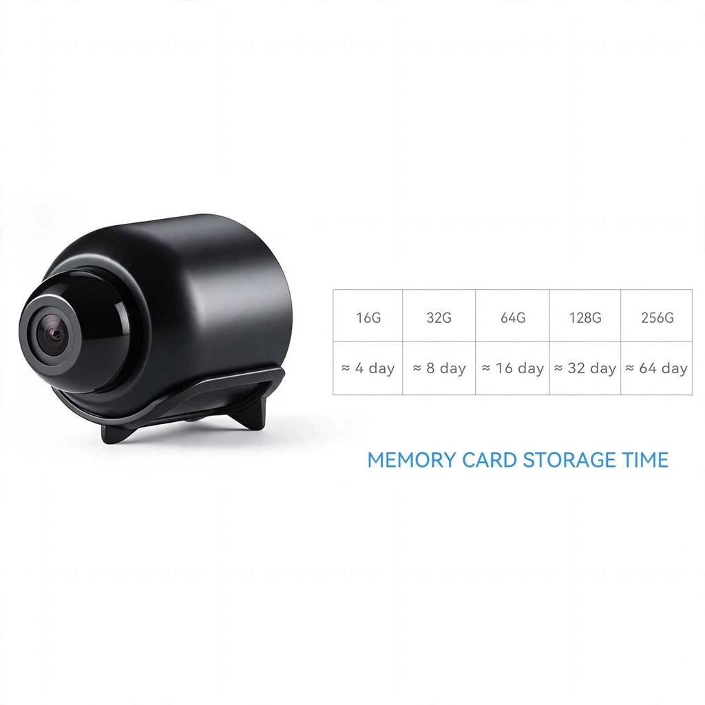 Mini WiFi Camera with Audio 1080P HD - Indoor Security Camera with Night Vision