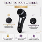 Professional Electric Foot File Callus Remover - Rechargeable Foot Grinder with LCD Display