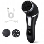 Professional Electric Foot File Callus Remover - Rechargeable Foot Grinder with LCD Display