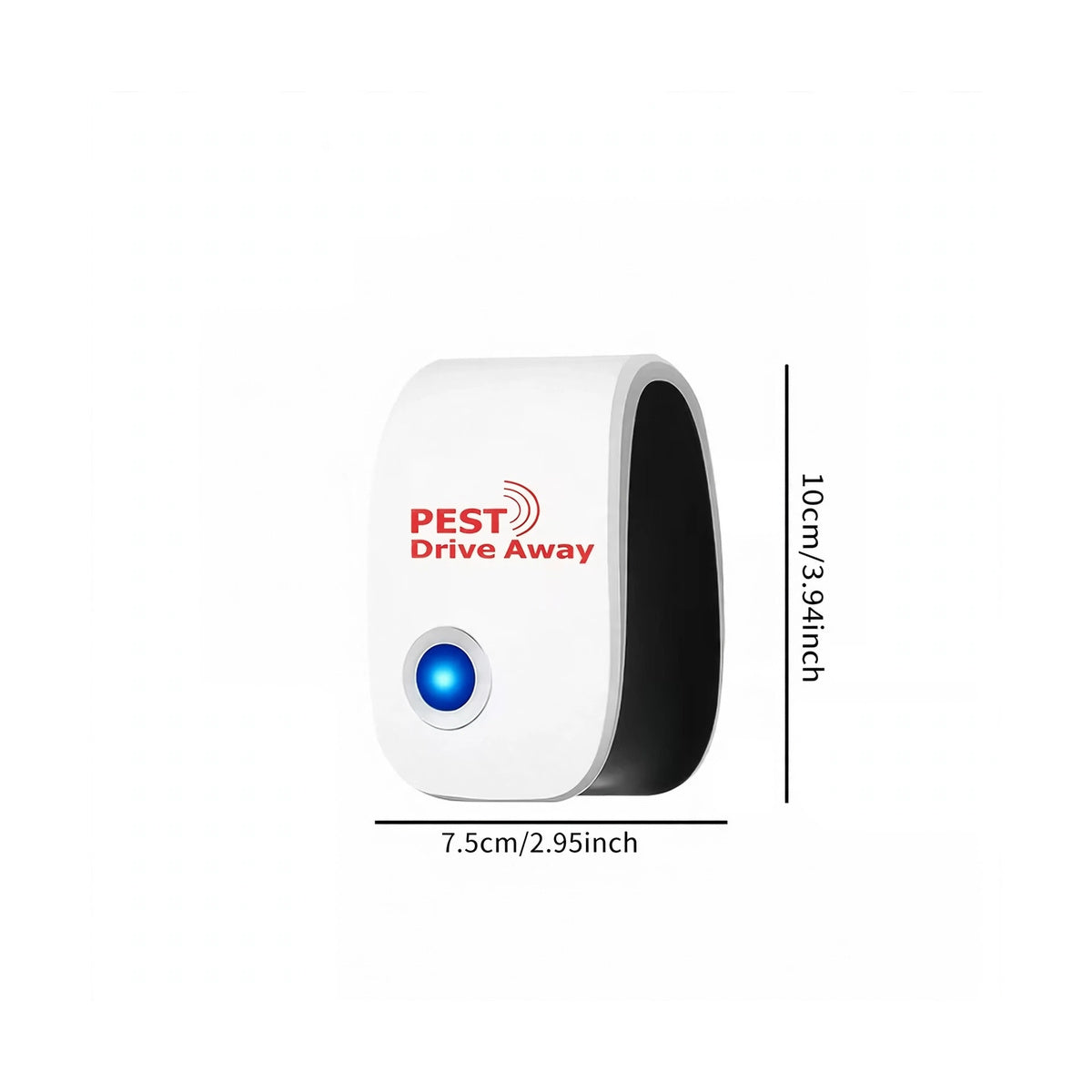 PEST Drive Away Ultrasonic Pest Repeller - Indoor Plug-In Device