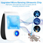PEST Drive Away Ultrasonic Pest Repeller - Indoor Plug-In Device