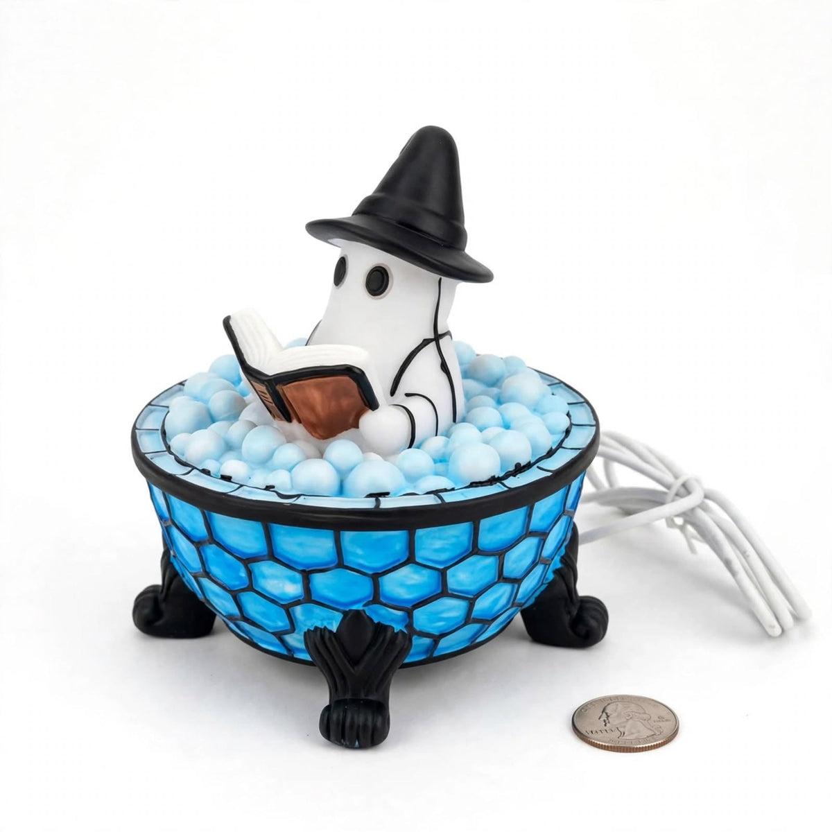 Spooky Ghost Bathtub Lamp - Halloween Night Light