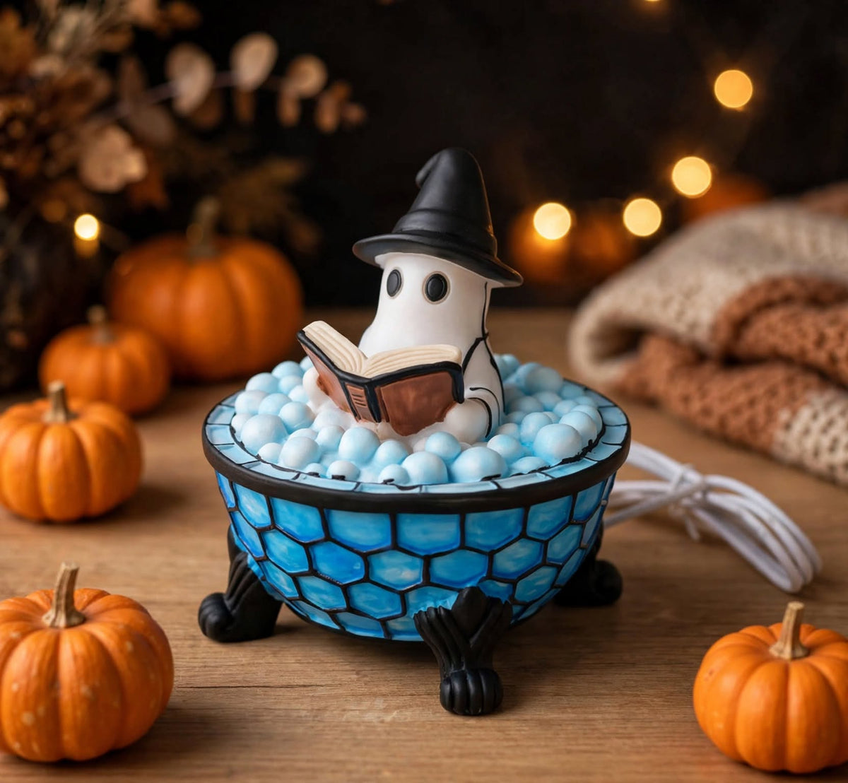 Spooky Ghost Bathtub Lamp - Halloween Night Light
