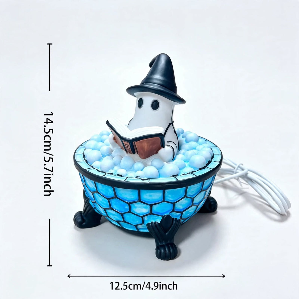 Spooky Ghost Bathtub Lamp - Halloween Night Light