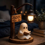 Reading Ghost Lamp - Cute Spooky Table Light
