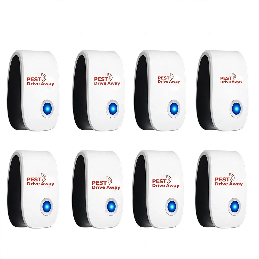 PEST Drive Away Ultrasonic Pest Repeller - Indoor Plug-In Device