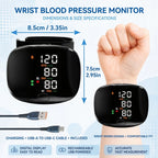 Wrist Electronic Blood Pressure Monitor | Rechargeable Digital Device