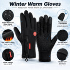 Rechargeable Heated Winter Gloves – Waterproof and Warm