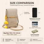 Shoulder Strap Phone Pouch – Touchscreen Compatible Anti-Theft Design