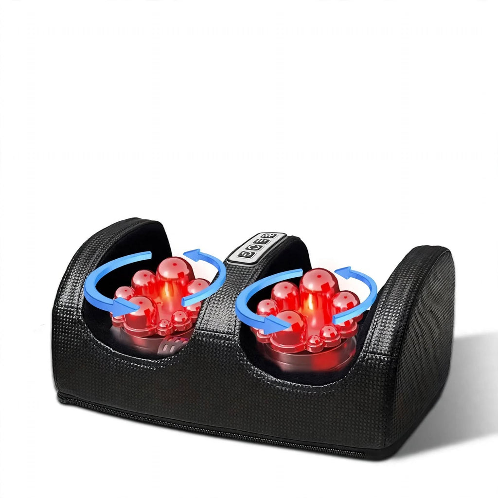 3-in-1 Foot Massager with Heat - Shiatsu Foot Calf and Arm Massager Machine