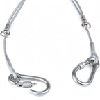 Heavy Duty Dog Cable with 360° Swivel Hooks