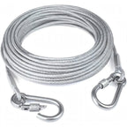 Heavy Duty Dog Cable with 360° Swivel Hooks